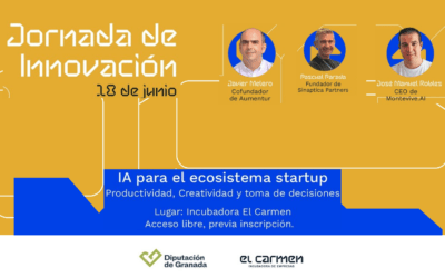 Diputación de Granada y Telefónica organizan en la incubadora El Carmen la jornada “IA para el ecosistema startup”